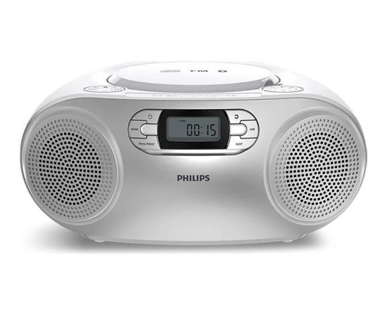 Philips CD Soundmachine TAZ2000, silver - Boombox Magnetolas