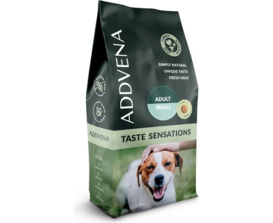ADDVENA TASTE SENSATIONS dla dorosłych psów małych ras 10kg Suņu barība