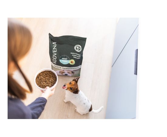 ADDVENA TASTE SENSATIONS dla dorosłych psów małych ras 10kg Suņu barība