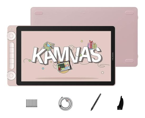 Tablet graficzny Huion Kamvas 13 Pink Grafiskās planšetes