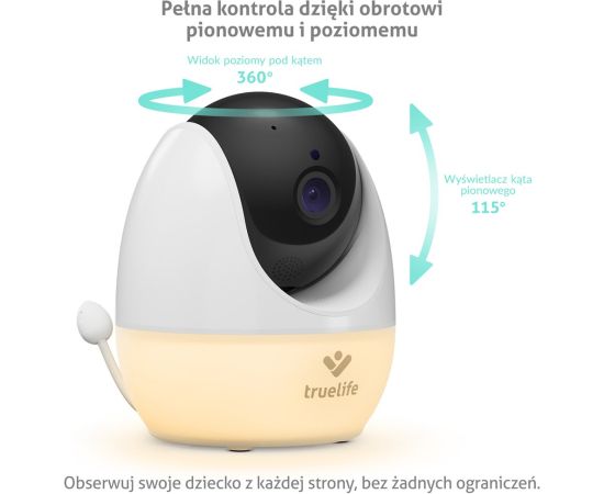 TrueLife NannyCam R4 Pro baby monitor Mazuļu uzraudzības ierīces
