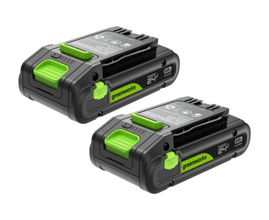 Akumulatori Greenworks K2D4NNAA1; 24 V; 2x2,0 Ah akum. Аккумуляторы