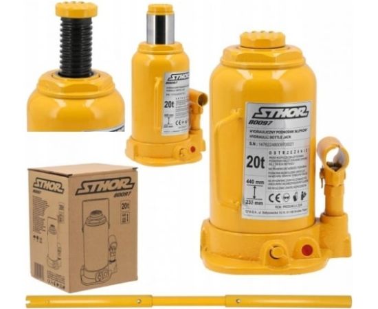 Automašīnas pacēlājs Sthor 80097; 20 t; 235-440 mm Vieglo automobīļu