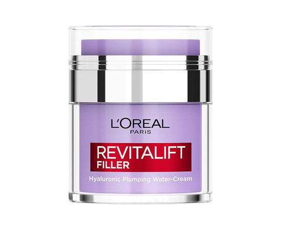 L'oreal Paris Filler Hyaluronic Plumping Water-Cream - Hydratační krém 50ml Ķermeņa kosmētika