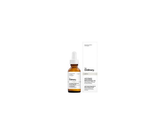 The Ordinary 100% Organic Cold-Pressed Moroccan Argan Oil - Hydratační olej na pleť a vlasy 30ml Косметика для тела