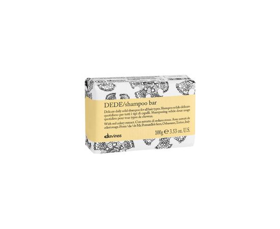 Davines DEDE Shampoo Bar (all hair types) 100.0g Matu kopšana