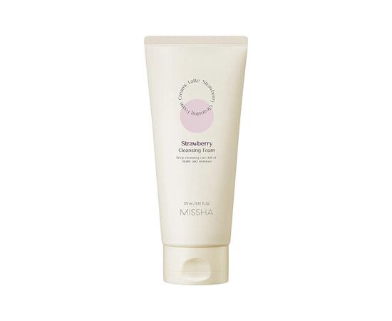 Missha Strawberry Cleansing Foam - Krémová čisticí pěna 172ml Ķermeņa kosmētika