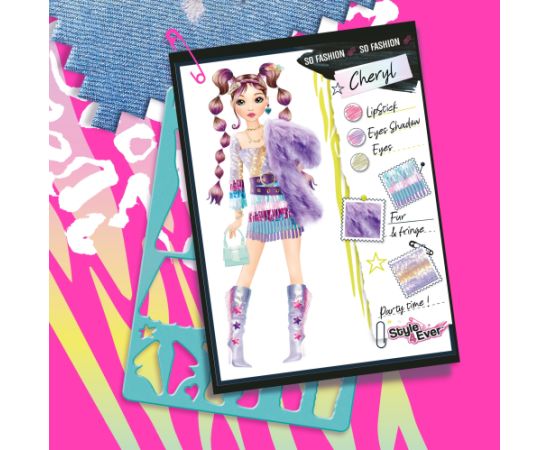 STYLE 4 EVER Набор для творчества Fashion Designer Light-up Studio Творческие игрушки