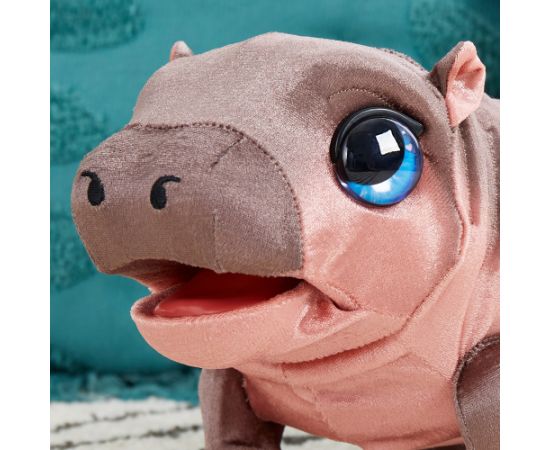 Fur Real FURREAL Interaktīvā plīša rotaļlieta Sally the Silly Hippo Mīkstās rotaļlietas