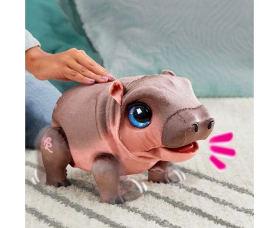 Fur Real FURREAL Interaktīvā plīša rotaļlieta Sally the Silly Hippo Mīkstās rotaļlietas