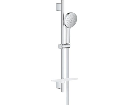 Grohe dušas komplekts Euphoria 120 III AquaBooster ar ziepju trauku, 600/1750 mm, hroms  Смесители для душа / Душевые системы
