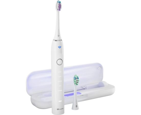 Szczoteczka soniczna do zębów TrueLife SonicBrush Clean70 UV biała IPX8 Elektriskās zobu birstes, irigatori