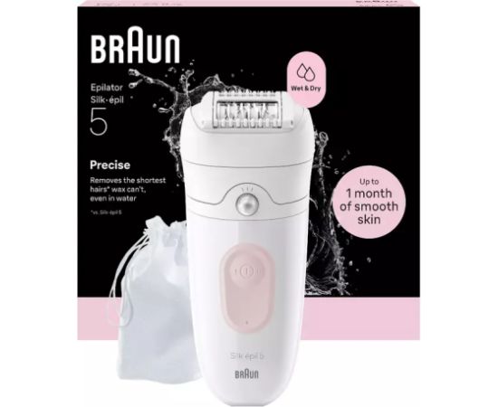 Braun - Silk·epil 5 Wet & Dry Epilator - Flamingo Pink Новинки Компьютерная техника