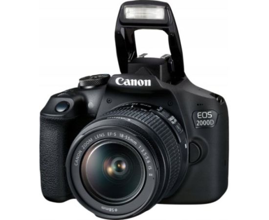 Fotokamera Canon EOS 2000D + 18-55 DC III + 75-300 (2728C051) Новинки Компьютерная техника