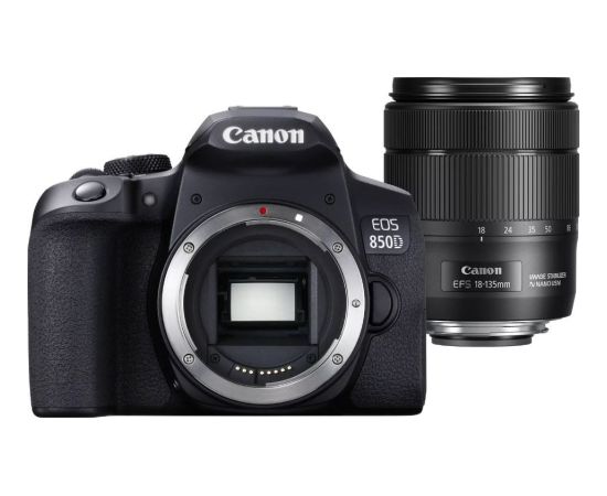 Fotokamera DSLR Canon EOS 850D +  EF/EF-S 18-135 mm Новинки Компьютерная техника