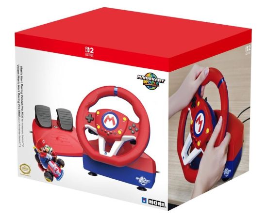 Kierownica Hori HORI SWITCH2 Kierownica Mario Kart Racing Wheel Pro Mini Aудио-видео
