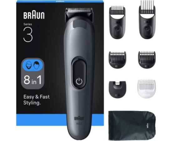 Hair clipper Braun Series 3 AIO3540 All-In-One Multi-Styler Новинки Компьютерная техника