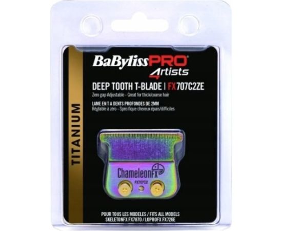Trymer BaBylissPRO OSTRZE DO TRYMERA BABYLISS PRO SKELETON FX7870 CHAMELEON TITANIUM 2.0 FX707C2ZE Epilatori, bikini trimmeri, sieviešu skuvekļi