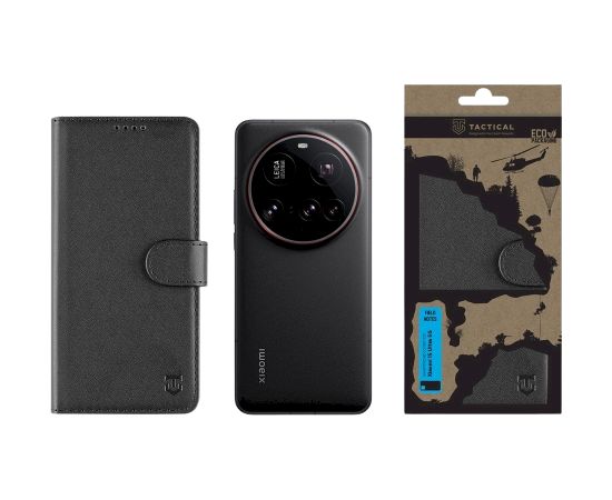 Tactical Field Notes Aizsargapvalks priekš Xiaomi 15 Ultra 5G / melns Neoriģinālie Maciņi