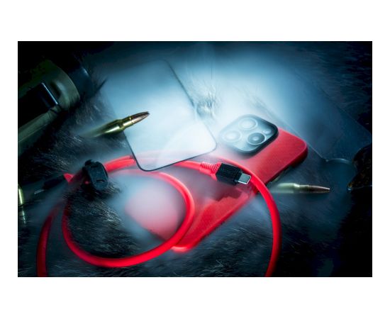 Tactical Red Limited Edition Combo Aizsargkomplekts priekš Apple iPhone 15 / sarkans Neoriģinālie Maciņi