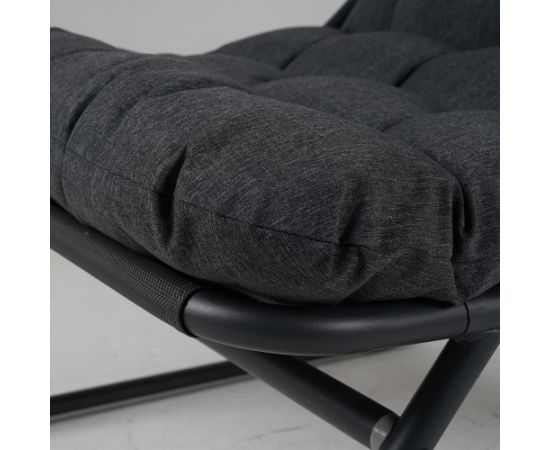 Garden furniture set SAMBA table, sofa and 2 chairs, dark grey Новинки Для дома и сада 