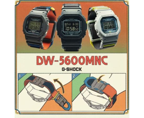 Casio G-Shock DW-5600MNC-8A2ER Rokas pulksteņi 