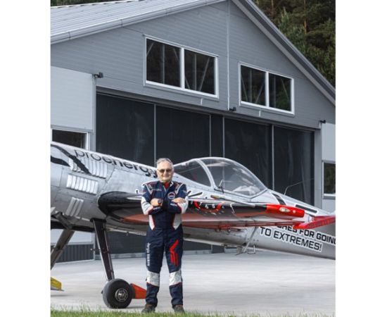 Vostok Europe Vostok-Europe „Pilot Jurgis Kairys. Unlimited Aerobatic“ - Limituota serija - 6S21-326C794SLRE Rokas pulksteņi 