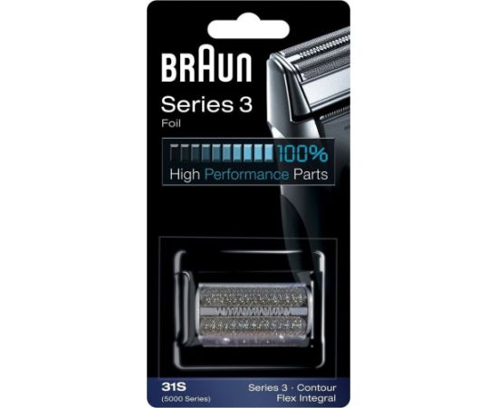 BRAUN Series 3 nomaiņas galviņa, melna Аксессуары для бритвы