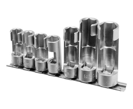 Uzgaļu komplekts Yato YT-17508; 10-19 mm; 3/8''-1/2''; 7 gab. Mehāniskie instrumenti