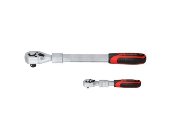 Ks Tools Sprūdatslēgu komplekts KsTools 914.1412; 1/4''; 1/2''; 72; 2 gab. Mehāniskie instrumenti