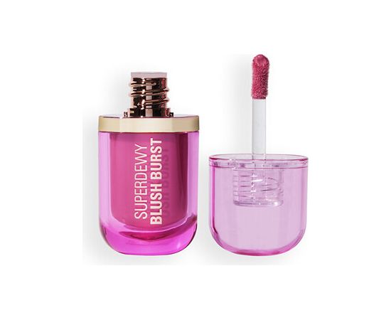 Makeup Revolution Superdewy Blush Burst - Tekutá tvářenka 4,2 g Burst Bubblegum Burst Pink Dekoratīvā kosmētika