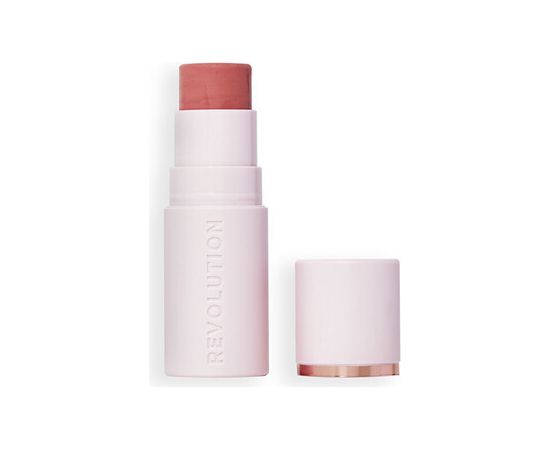 Makeup Revolution Silk Blush Blusher Stick - Tvářenka v tyčince 4,5 g Rosy Cheeks Dekoratīvā kosmētika