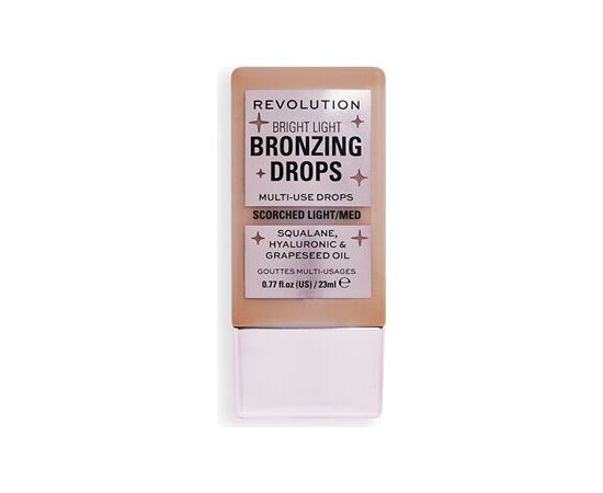 Makeup Revolution Light/Med Bronzing Drops - Bronzující kapky 23ml Dekoratīvā kosmētika