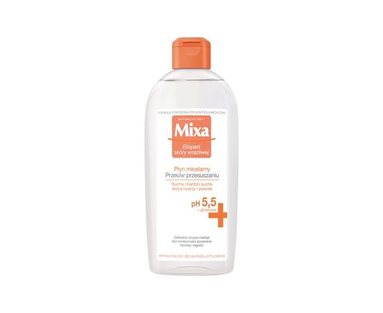 Mixa Micellar Water Anti-Dryness - Micelární roztok pro suchou pleť 400ml Ķermeņa kosmētika