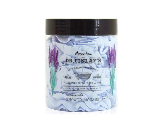 Accentra Lavender Shower Mousse - Sprchová pěna 160.0g Ķermeņa kosmētika