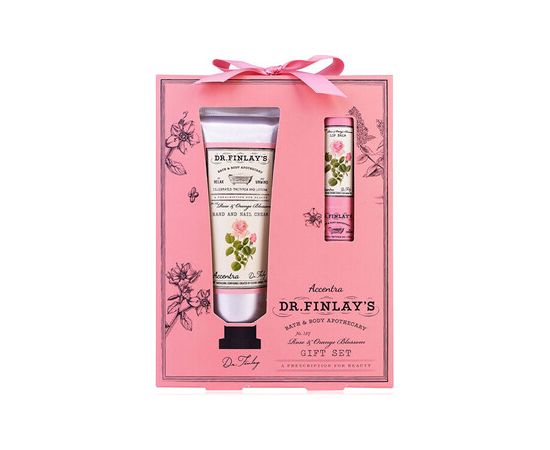 Accentra Rose & Orange Blossom Dr. Finlay`s Set - Dárková sada Ķermeņa kosmētika