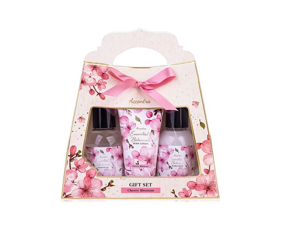 Accentra Cherry Blossom Essential Botanical Gift Box - Dárková sada v krabičce s uchem Ķermeņa kosmētika