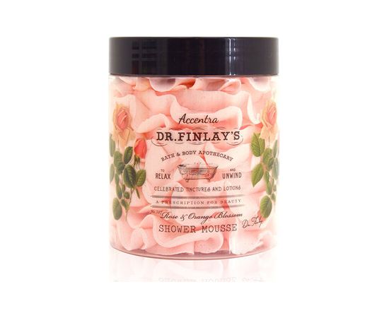 Accentra Rose & Orange Blossom Shower Mousse - Sprchová pěna 160.0g Ķermeņa kosmētika