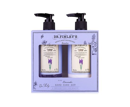Accentra Lavender Dr. Finlay`s Hand Care Set with Pump - Dárková sada péče o ruce s pumpičkou Ķermeņa kosmētika