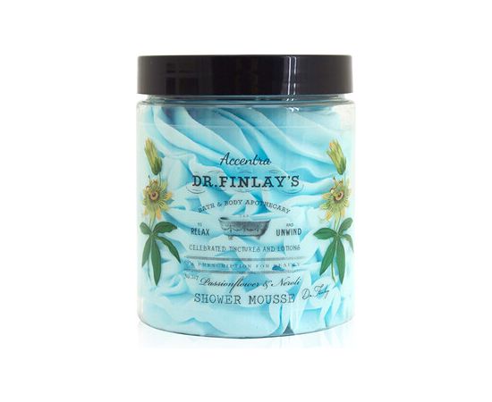 Accentra Passionflower & Neroli Dr. Finlay`s Shower Mousse - Sprchová pěna 160.0g Ķermeņa kosmētika