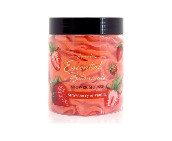Accentra Strawberry & Vanilla Shower Mousse - Sprchová pěna 160.0g Ķermeņa kosmētika
