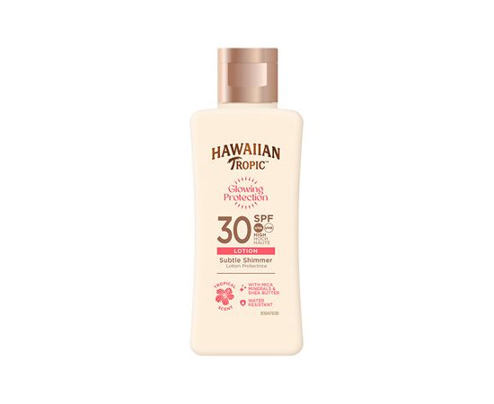 Hawaiian Tropic Glowing Protection Sun Lotion SPF 30 - Opalovací mléko 75ml Ķermeņa kosmētika