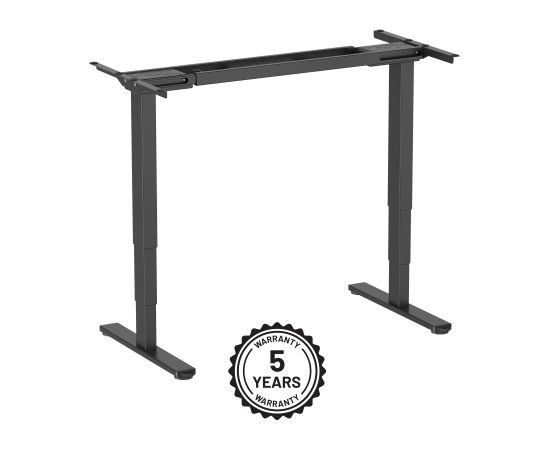 Adjustable Height Table Frame Up Up Bjorn II, Black Biroja galdi