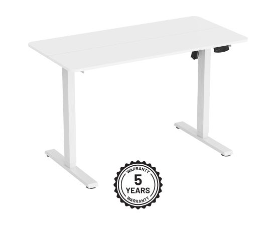 Adjustable Height Table Up Up Frigg White Biroja galdi
