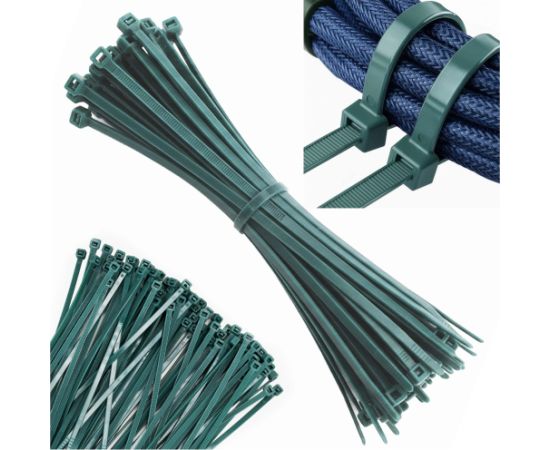 Springos Кабельные стяжки GA0269 150 мм зелёные Велосипеды