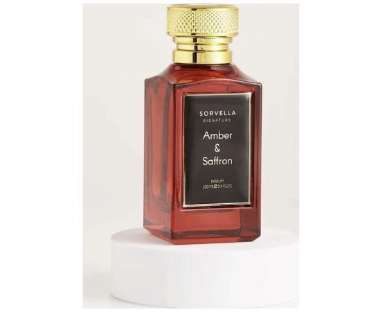 Alkotest SORVELLA Signature Amber & Saffron PARFUM spray 100ml Unisex Smaržas