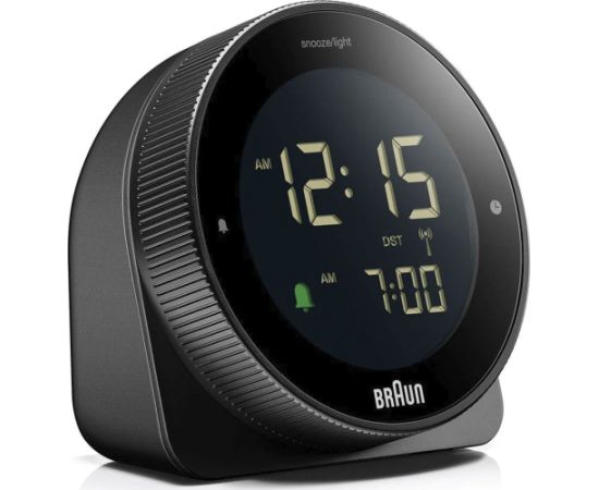 Modinātājs Braun BC 24 B DCF Radio alarm clock black Новинки Компьютерная техника