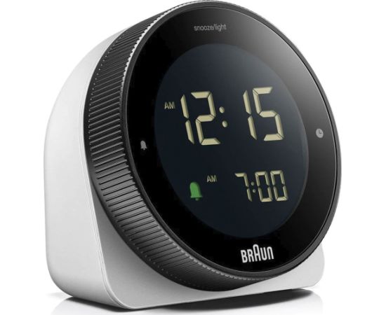 Modinātājs Braun BC 24 W DCF Radio alarm clock white Новинки Компьютерная техника