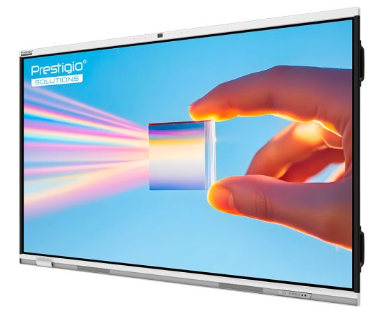 PRESTIGIO SOLUTIONS Multiboard 65'' Prism, Android 14, Google EDLA, AI Camera, 8/128GB, 50TP Промышленные мониторы IPS / DSP