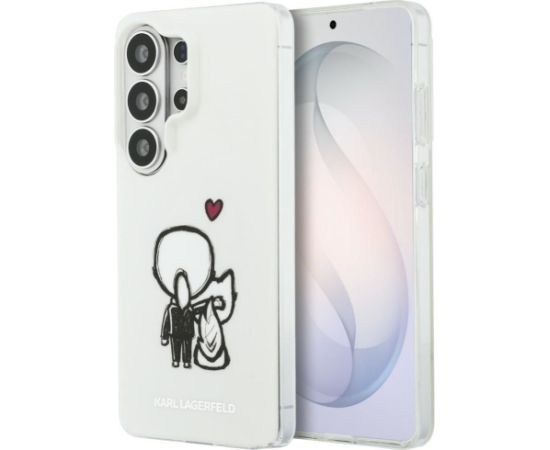 Karl Lagerfeld -  KARL LAGERFELD case for SAMSUNG S26 Ultra KLHMS26L6HKCBHH (Magnetic IML K&C Back Logo) transparent Neoriģinālie Maciņi